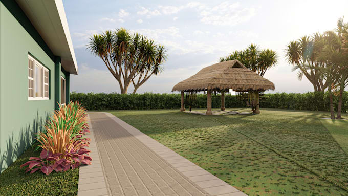 create backyard garden design in quick turnaround