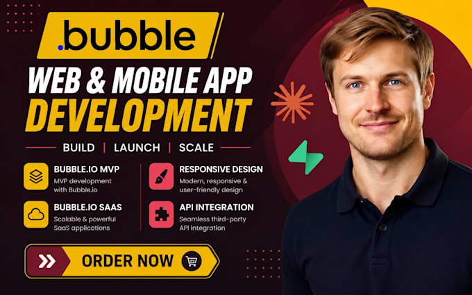 build bubble io web app development bubble developer supabase saas developer