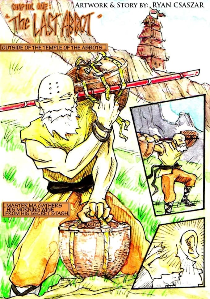 comic book and graphic novel illustration