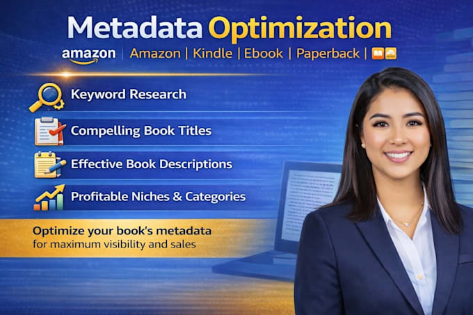 amazon KDP book publishing with full setup and metadata optimization pro