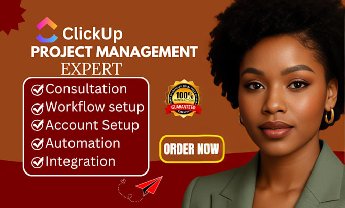 optimize clickup workspace, boards, automation, project management