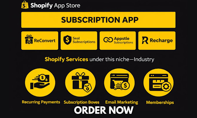 setup shopify subscription app appstle bold skio paywhirl loop seal recharge