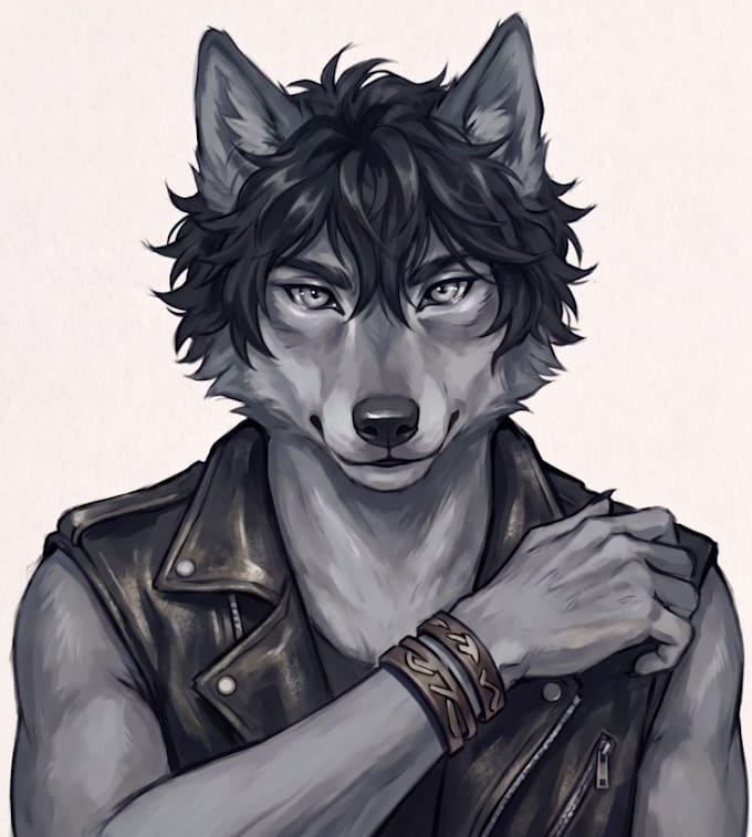 do furry character design commission