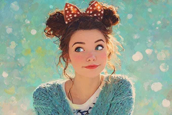 design custom disney cartoon avatar