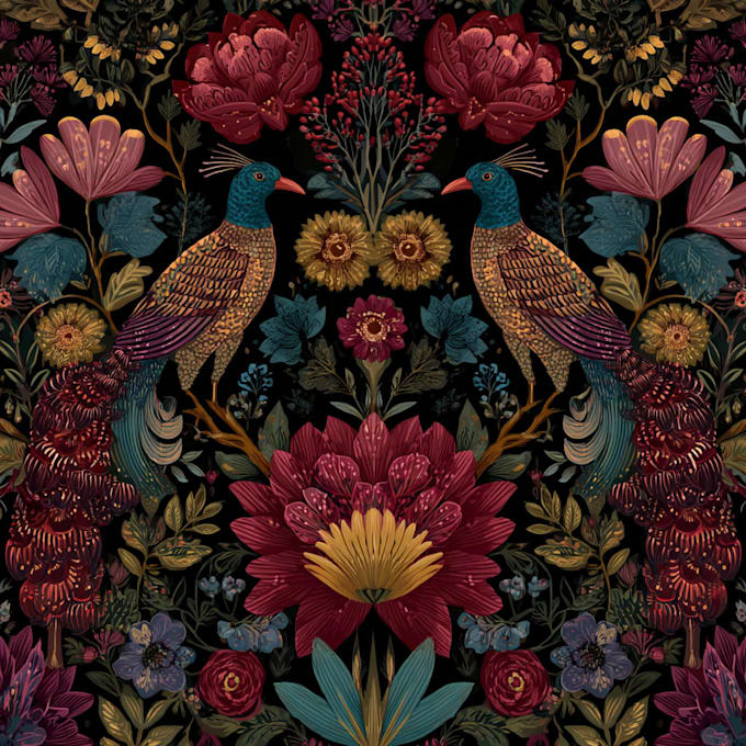 create camouflage seamless pattern