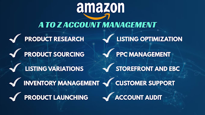 be your amazon account manager and virtual assistant