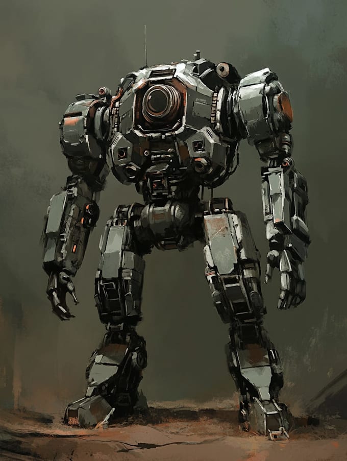 high quality robot, mecha concepts