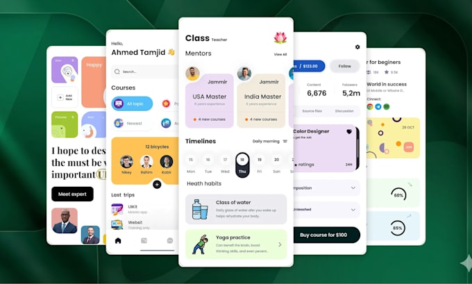 develop local service booking app and salon booking android app