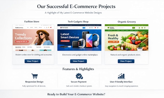 develop a modern wordpress woocommerce ecommerce website using elementor