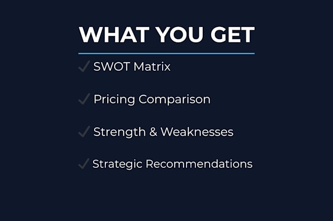 do detailed online research and competitor analysis