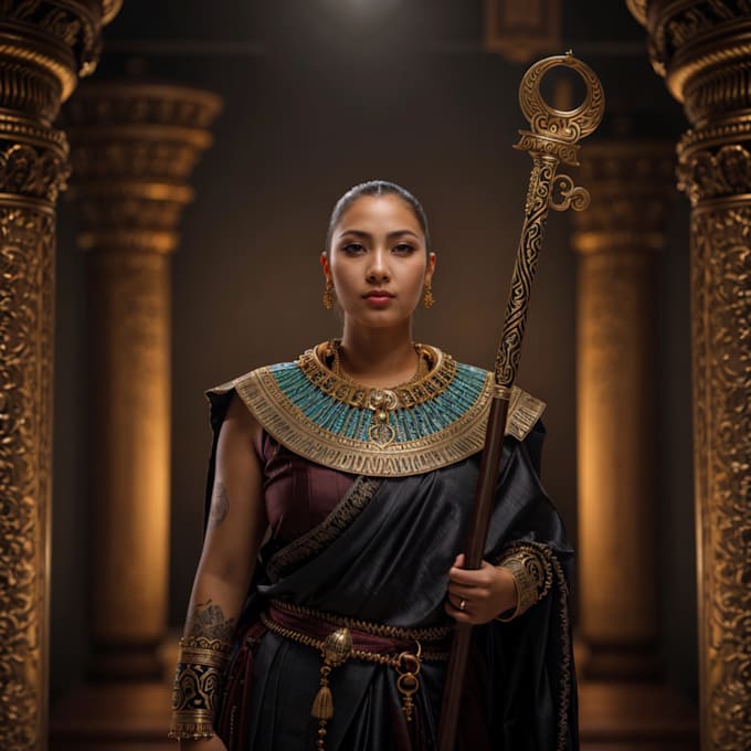 create realistic 8k ai character and portrait art