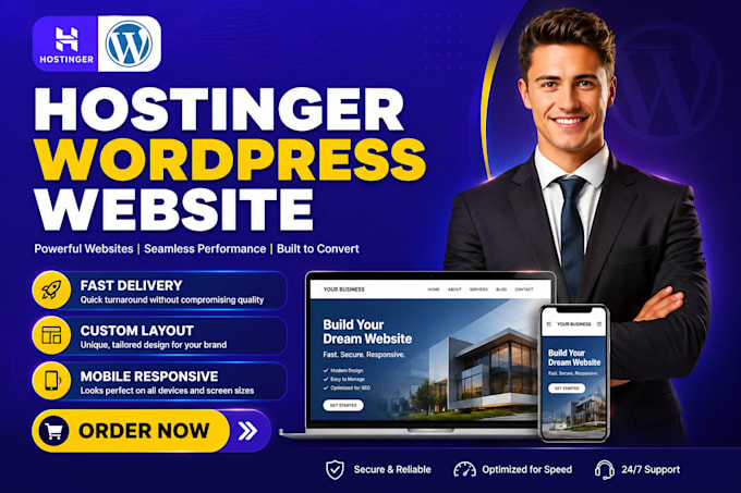 hostinger website design hostinger real estate website build hostinger website