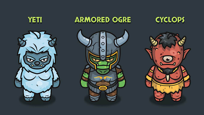 create 2d character animation, sprite sheet, and visual novel game character