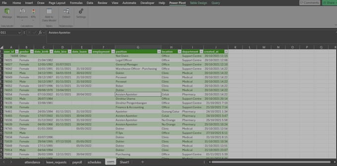 clean, format and prepare your excel or CSV dataset