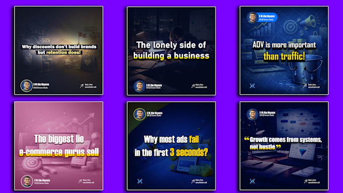 make eye catching linkedin posters