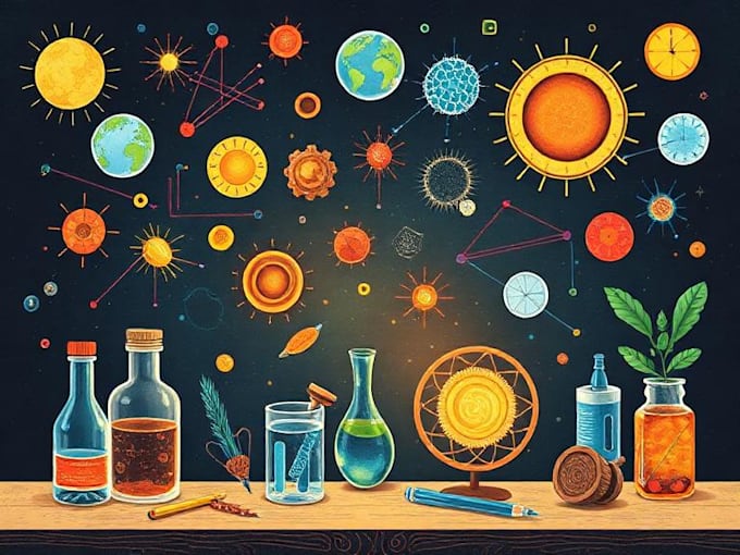 draw a scientific illustration