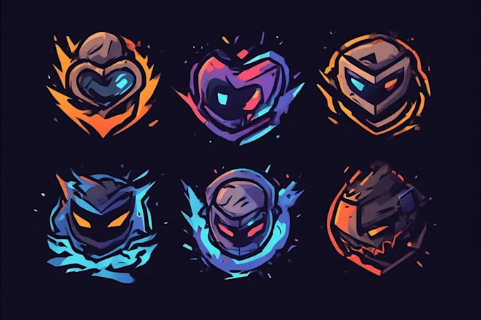 design professional stream logo emotes static