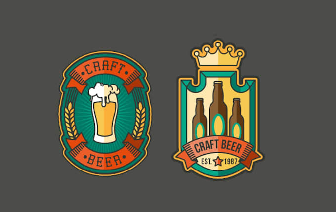 professional brewery and craft beer logo design