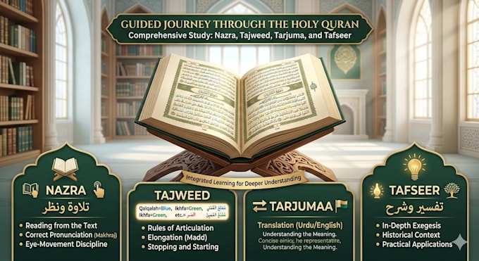 teach you quran tafseer and translation