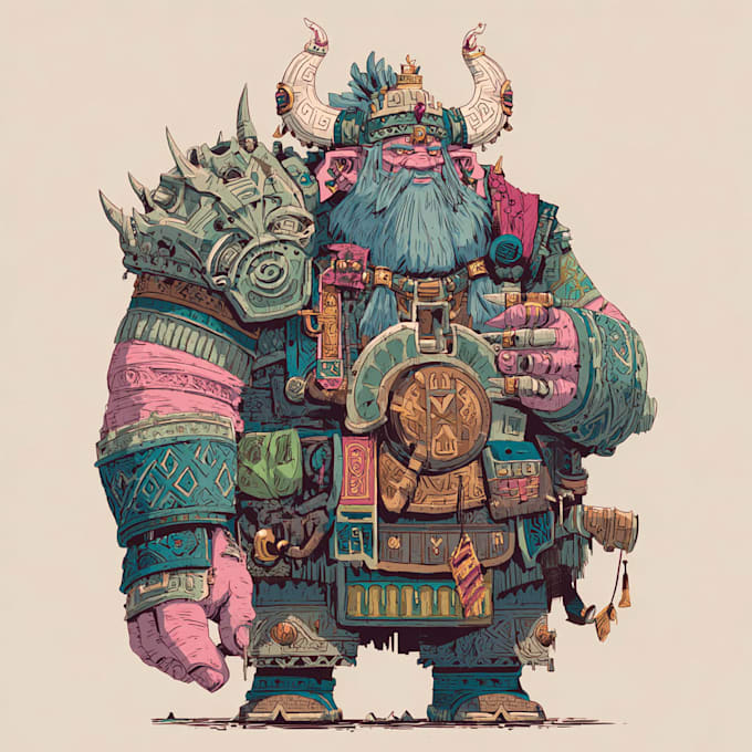 esign unique fantasy character sheets with props