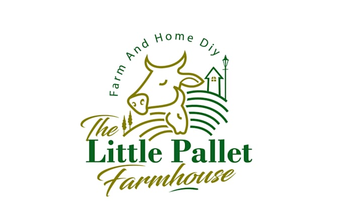 do modern farmhouse logo just for your company