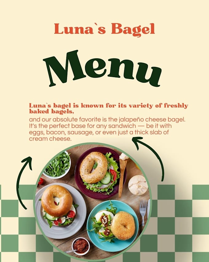 design menu for your business