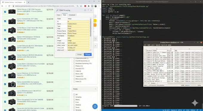 build selenium bots for ocr and data scraping