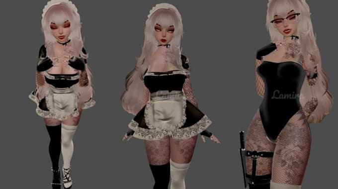 custom vrchat avatar vr character face rig vrc avatar with full body tracking