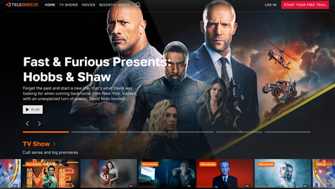 develop iptv app, ott video streaming app for android, ios, roku and smart tvs