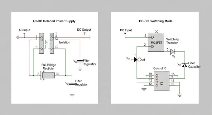 design ac dc isolated and dc dc switching mode power supply