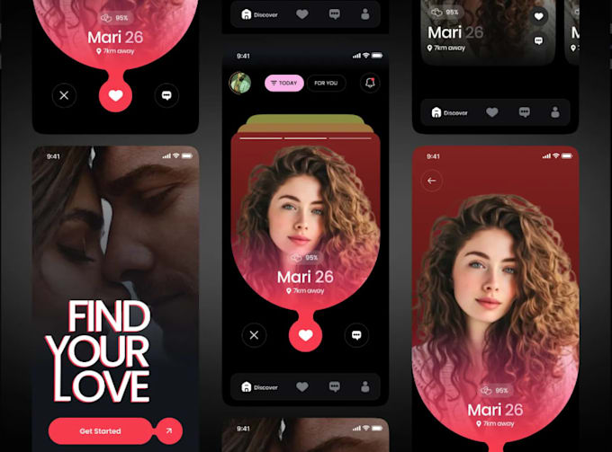 develop dating app and online dating website for IOS and android