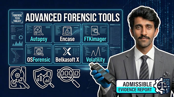 perform professional digital forensic investigation and analysis