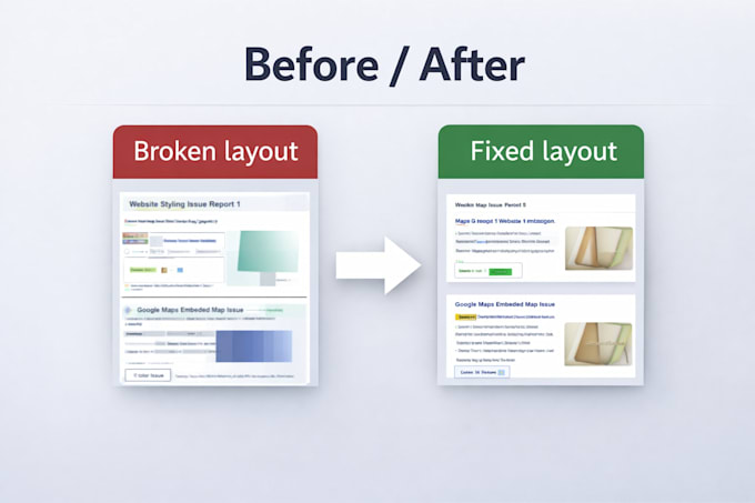 fix HTML CSS issues on your website quickly