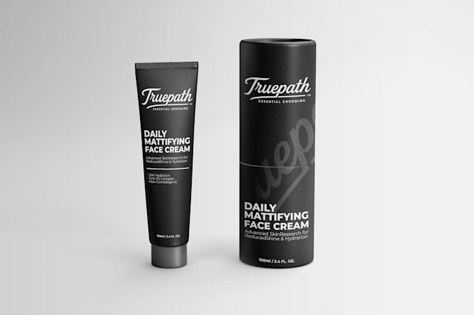 design premium cosmetic packaging and skincare label design