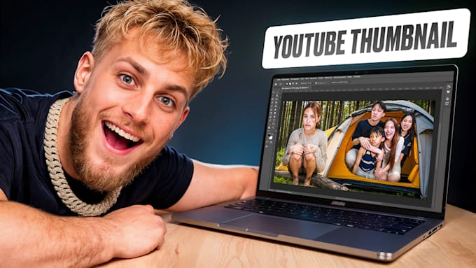design amazing youtube thumbnail