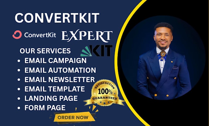 setup convertkit email marketing kit email campaign newsletter kit automation