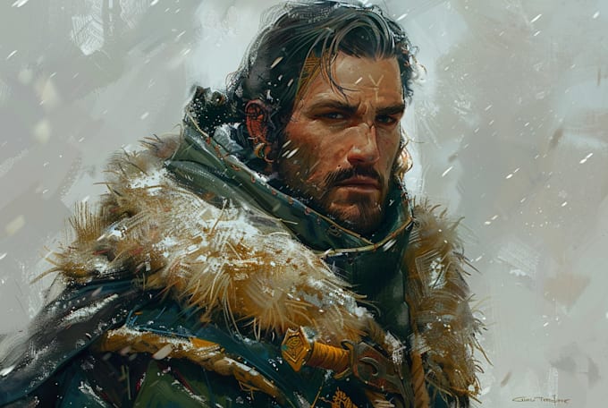 draw your dnd character portrait