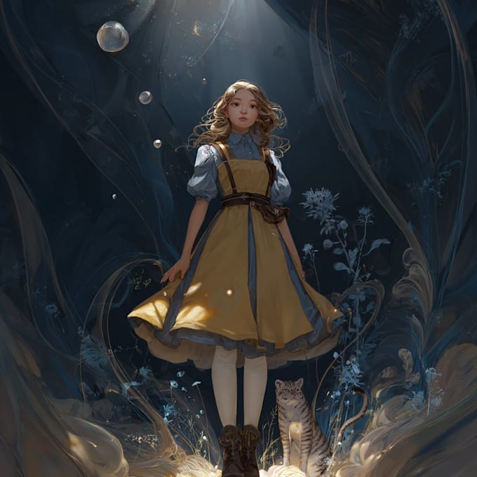 draw a fantasy illustration