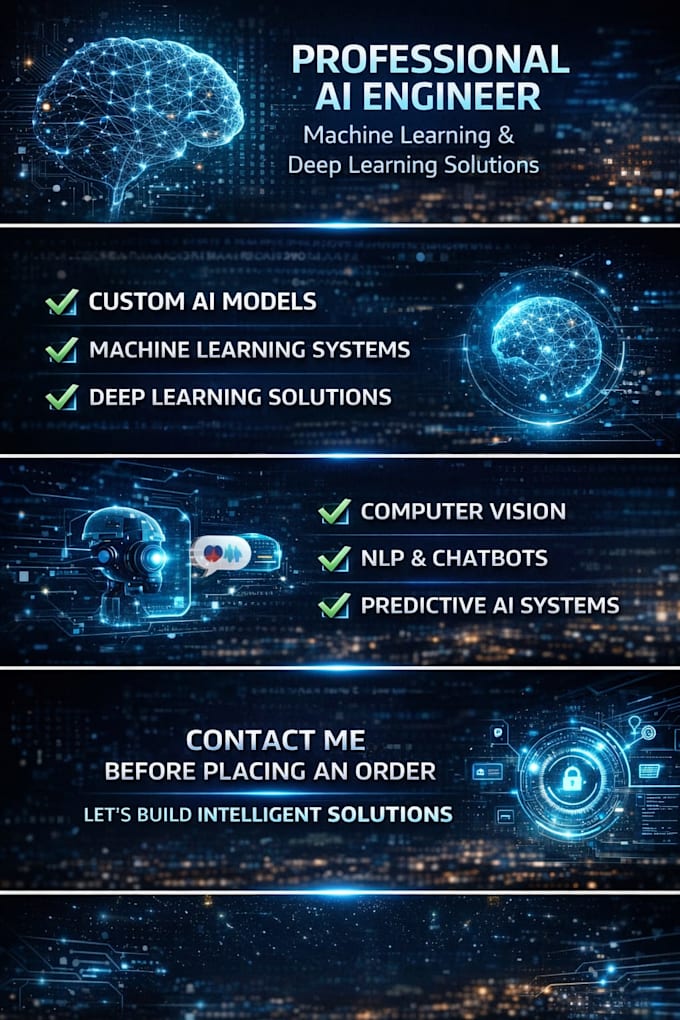 built custom ai and machine learning models