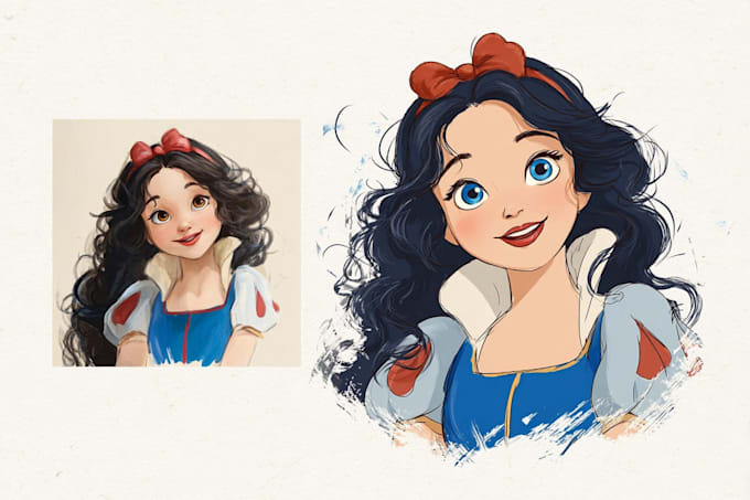 turn yourself into disney cartoon characters