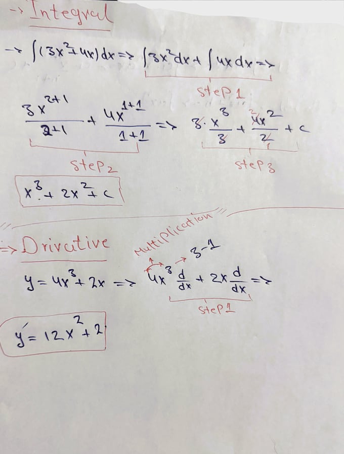 solve calculus, algebra and integral problems step by step