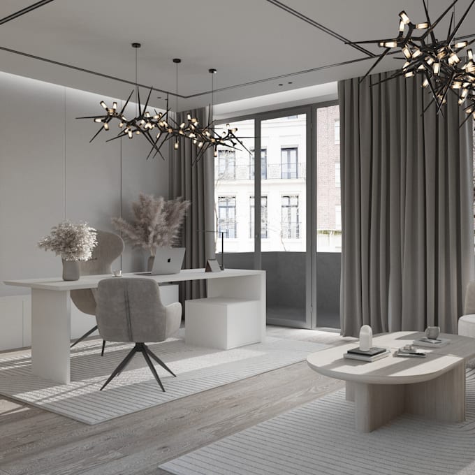make 3d interior visualization