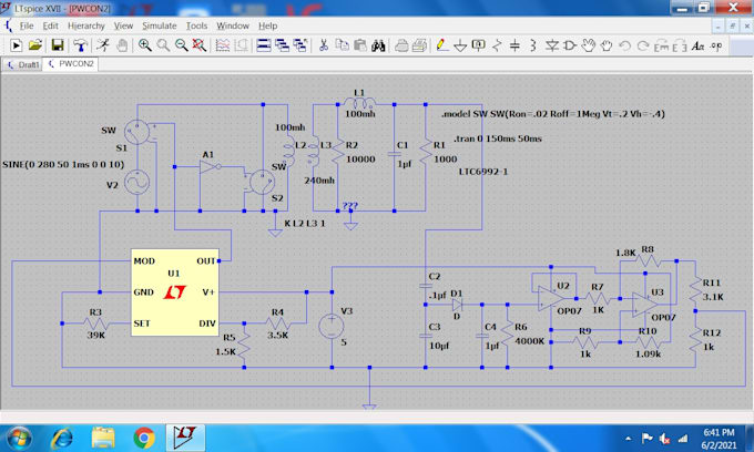 do ltspice,logism, and multisim projects
