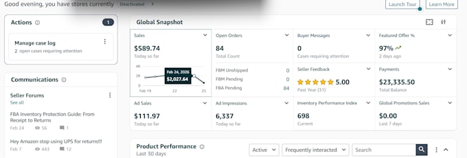 amazon fba virtual assistant product research of private label or PPC expert