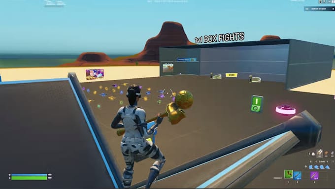 build 1v1 fortnite map, unreal engine, tycoon map, zone war