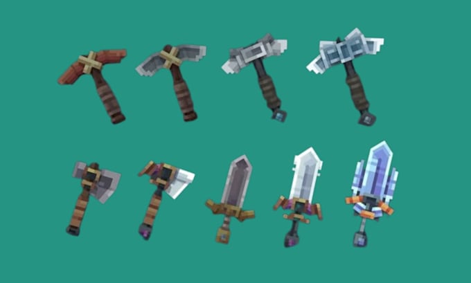 create quality blockbench models