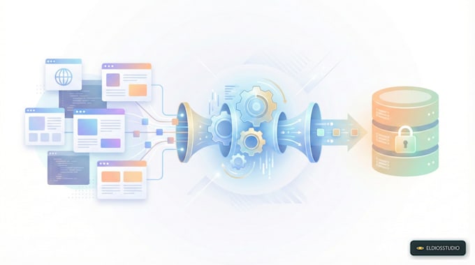 build a custom web scraper with admin dashboard, mysql database and CSV export