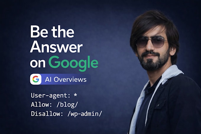 fix XML sitemap, robots txt and llms txt to rank in chatgpt and ai overview