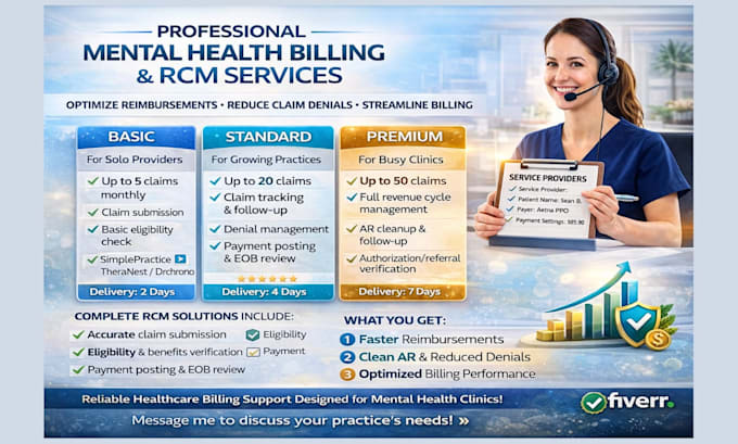 do mental billing complete rcm