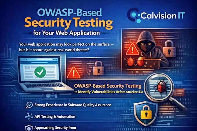 conduct owasp based security testing for your web application